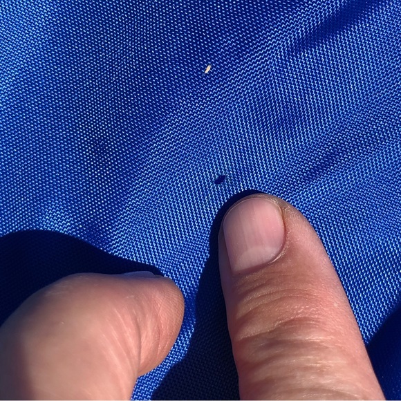 Vintage BF Goodrich Nylon Lightweight Jacket Windbreaker Blue - Picture 11 of 12